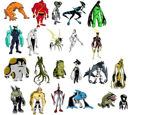 ben 10 alienigenas|aliens originales de ben 10.